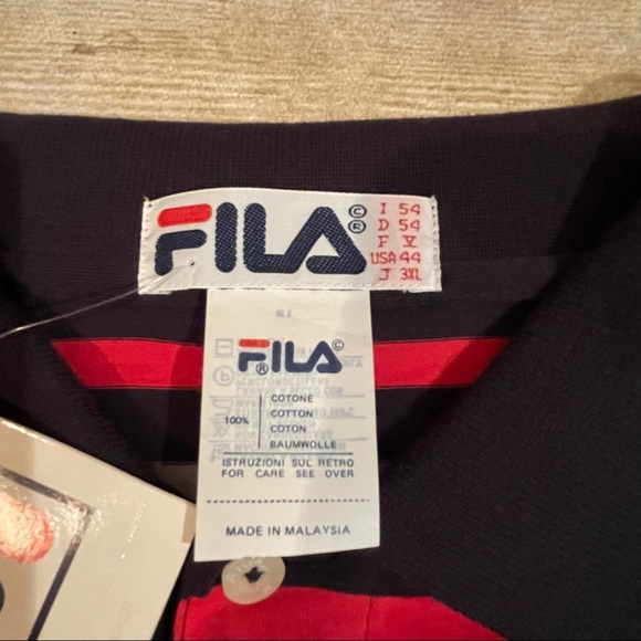 NWT!  Host Pick! Fila Polo Shirt with Pocket - Picture 5 of 9